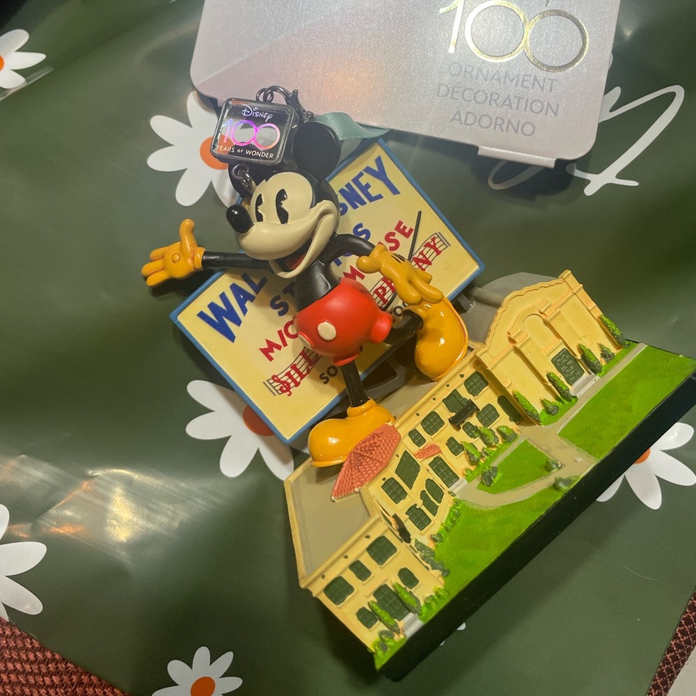 Disney Christmas Ornament 100 anniversary walt Disney studios